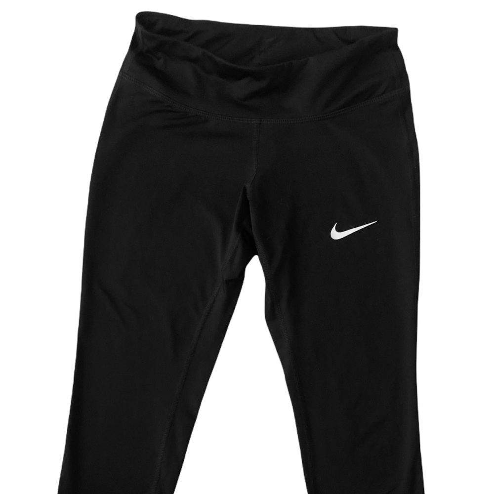 Nike XS Long Black Running Pants, Dri Fit. - Picture 2 of 3